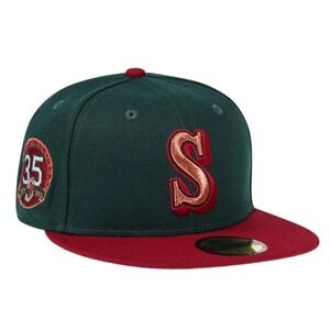 New Era Seattle Mariners 59FIFTY 35th Anniversary Color Flip Fitted Hat 7 3/8